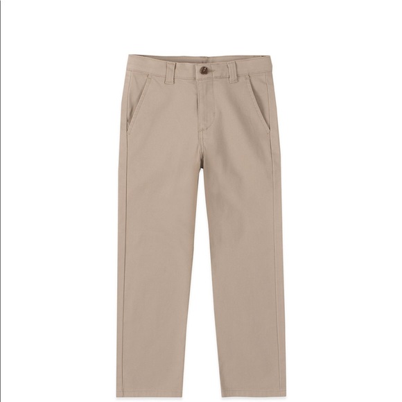 Izod Boy’s Flat Front Stretch Chino Slim Fit Pants| size: 6 slim - Picture 1 of 6